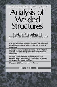 Enlarge image Cover: Analysis of Welded Structures - Elsevier