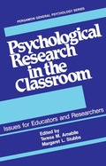 Bild: Psychological Research in the Classroom - Elsevier