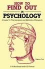 Cover: How to Find Out in Psychology - Elsevier