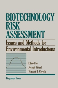 Enlarge image Cover: Biotechnology Risk Assessment - Elsevier