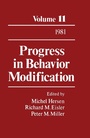 Cover: Progress in Behavior Modification - Academic Press
