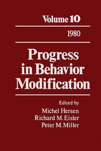 Enlarge image Cover: Progress in Behavior Modification - Academic Press