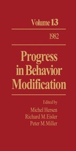 Bild: Progress in Behavior Modification - Academic Press