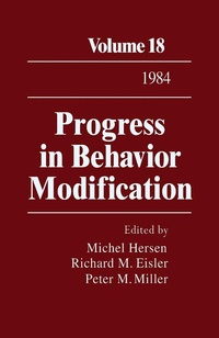Enlarge image Cover: Progress in Behavior Modification - Academic Press