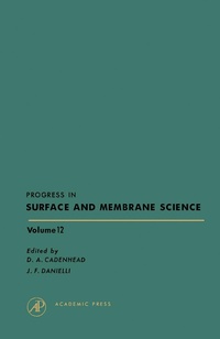 Enlarge image Cover: Progress in Surface and Membrane Science - Academic Press