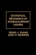 Cover: Statistical Mechanics of Nonequilibrium Liquids - Academic Press