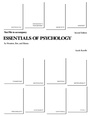 Cover: Test File to Accompany Essentials of Psychology - Academic Press