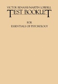 Cover: Test Booklet for Essentials of Psychology - Academic Press