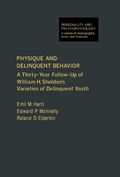 Cover: Physique and Delinquent Behavior - Academic Press