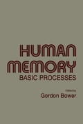 Cover: Human Memory - Academic Press