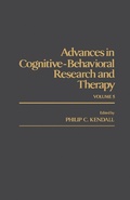 Cover: Advances in Cognitive-Behavioral Research and Therapy - Academic Press
