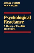 Cover: Psychological Reactance - Academic Press