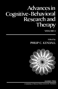Enlarge image Cover: Advances in Cognitive-Behavioral Research and Therapy - Academic Press