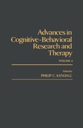 Cover: Advances in Cognitive-Behavioral Research and Therapy - Academic Press