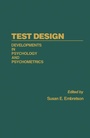 Cover: Test Design - Academic Press