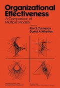 Cover: Organizational Effectiveness - Academic Press