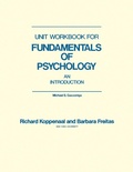 Cover: Unit Workbook for Fundamentals of Psychology - Academic Press