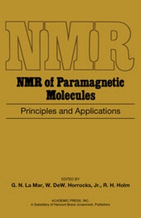 Abbildung von: NMR of Paramagnetic Molecules - Academic Press