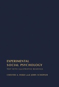 Cover: Experimental Social Psychology - Academic Press