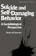 Cover: Suicide and Self-Damaging Behavior - Academic Press