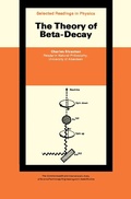 Cover: The Theory of Beta-Decay - Elsevier