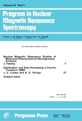 Cover: Progress in Nuclear Magnetic Resonance Spectroscopy - Elsevier
