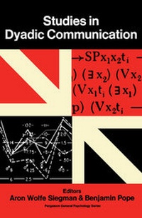 Enlarge image Cover: Studies in Dyadic Communication - Elsevier