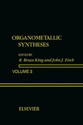 Cover: Organometallic Syntheses - Elsevier