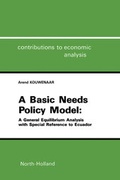 Cover: A Basic Needs Policy Model - Elsevier