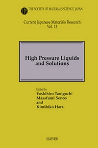 Abbildung von: High Pressure Liquids and Solutions - Elsevier