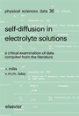 Cover: Self-diffusion in Electrolyte Solutions - Elsevier