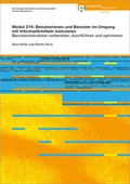 Cover: Modul 214: Benutzerinnen und Benutzer im Umgang mit Informatikmitteln instruieren - Compendio Bildungsmedien