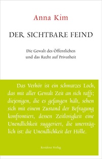 Enlarge image Cover: Der sichtbare Feind - Residenz
