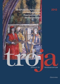 Enlarge image Cover: Musikalische Performanz und päpstliche Repräsentation in der Renaissance um 1500 - Bärenreiter