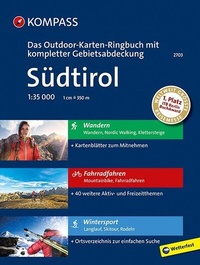 Abbildung von: KOMPASS Outdoor-Karte Ringbuch Südtirol 1:35.000 - KOMPASS-Karten