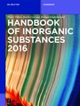 Cover: Inorganic Substances. 2016 / Handbook - De Gruyter