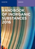 Cover: Inorganic Substances. 2016 / Handbook - De Gruyter