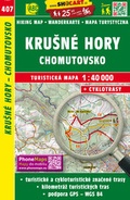 Cover: Krusn&eacute; hory - Chomutov / Erzgebirge - Komotau (Wander - Radkarte 1:40.000) - SHOCart