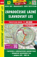 Cover: Z&aacute;padocesk&eacute; l&aacute;zne, Slavkovsk&yacute; les / Westb&ouml;hmische B&auml;der, Kaiserwald (Wander - Radkarte 1:40.000) - SHOCart