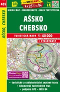 Cover: Assko, Chebsko / Asch, Eger Umgebung (Wander - Radkarte 1:40.000) - SHOCart