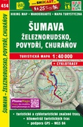 Cover: Sumava - Zeleznorudsko, Povydr&iacute;, Chur&aacute;nov / B&ouml;hmerwald - Eisenstein (Wander - Radkarte 1:40.000) - SHOcart