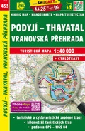 Cover: Podyj&iacute;, Vranovsk&aacute; prehrada / Thayatal, Talsperre Frain (Wander - Radkarte 1:40.000) - SHOCart