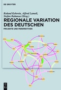 Cover: Regionale Variation des Deutschen - De Gruyter