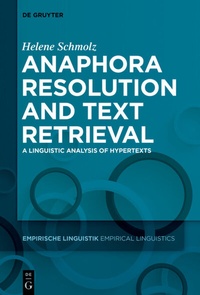 Abbildung von: Anaphora Resolution and Text Retrieval - De Gruyter