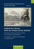 Cover: Naphtali Herz Wessely  Worte des Friedens und der Wahrheit - Waxmann Verlag GmbH