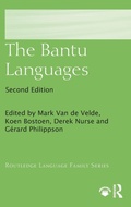Cover: The Bantu Languages - Routledge