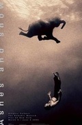 Cover: Gregory Swimming with Elephant New York Exhibition (Standard Poster) - Flying Elephant Books