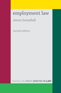 Cover: Great Debates in Employment Law - Red Globe Press