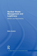 Cover: Nuclear Waste Management and Legitimacy - Routledge