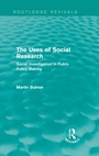 Cover: The Uses of Social Research (Routledge Revivals) - Routledge